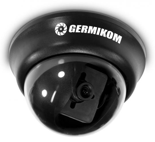 Видеокамера Germikom D-4 (90гр.) ч/б купол. 600ТВЛ
