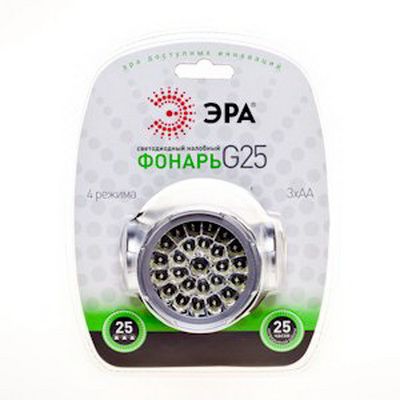 Фонарь лобный ЭРА G25LED