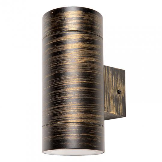 Фасадный светильник General GWL-2GX53-M-IP65 BLACK GOLD