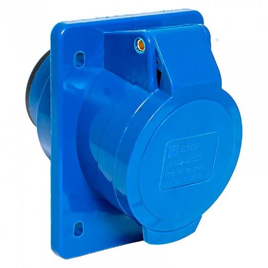Розетка ССИ-423 3*32А 220В IP44 ЭКФ
