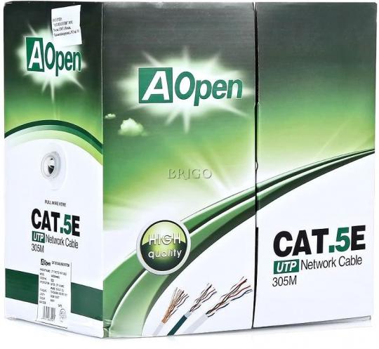 Кабель КССПВ 4*2*0,52 (UTP-5E) AOpen