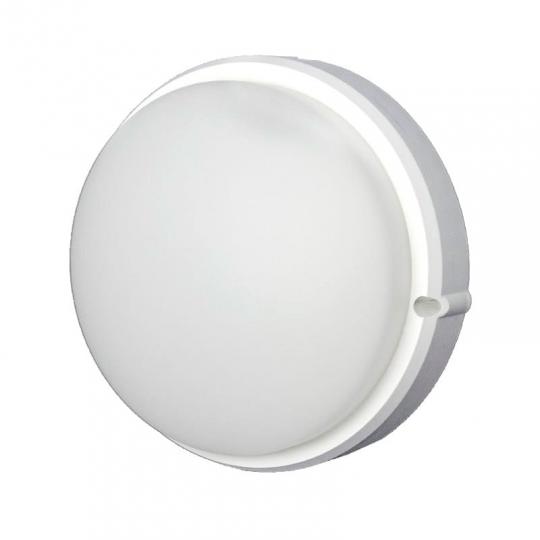 Светильник Light Phenomen с/д 12W 6500K LT-LBWP-02-IP65 (D159*62) -20до+45гр.круг/бел.