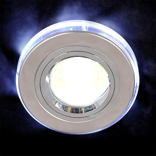 Светильник Электростандарт 2060/2 хром/бел.подсв.(SL/LED/WH) G5.3