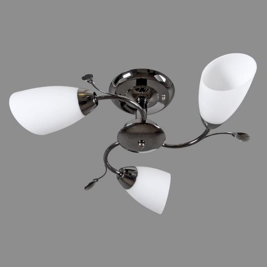 Светильник потолочный 21 Век 79875/3Black (220V 15W E27)