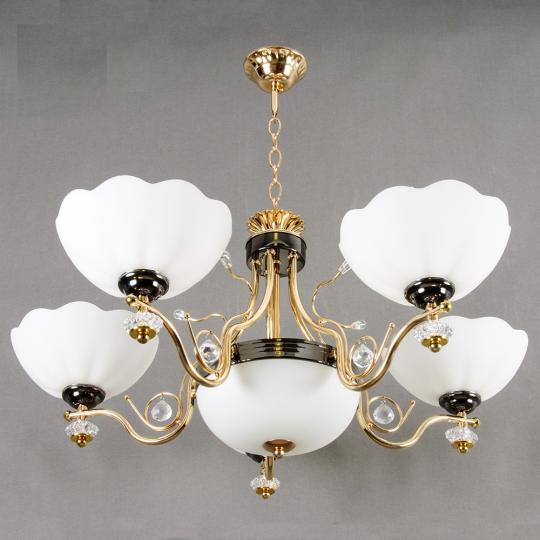 Светильник потолочный 21 Век 85087/5+2FGD+BLK (220V 40W E27)