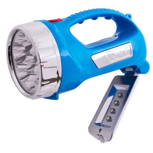 Фонарь YJ-2804 7LED+4LEDс вилкой для подзаряда