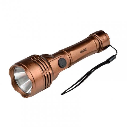 Фонарь Uniel S-LD044-C 1LED 0.5W корич. (2*R6)