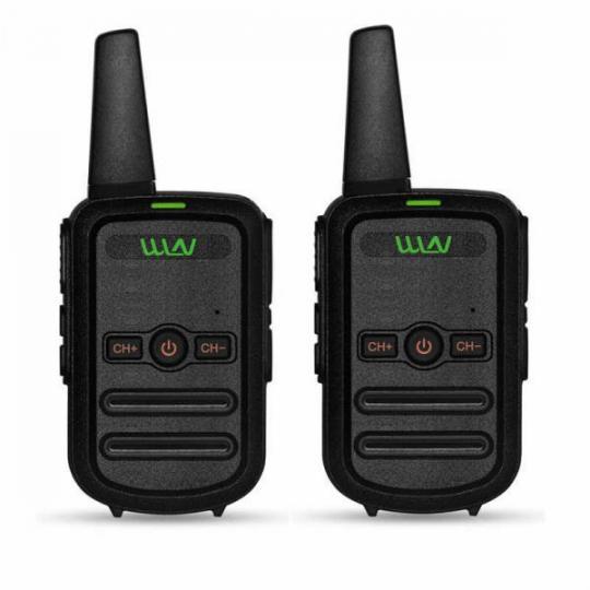Рация WLN KD-C52 (компл. 2шт) черный