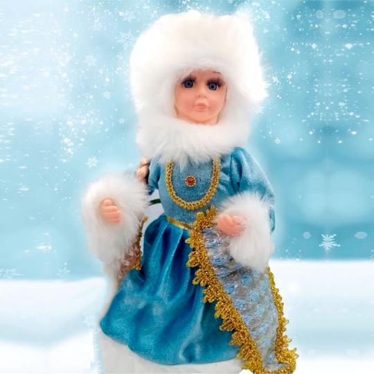Фигура новогодняя музыкальная 30 см