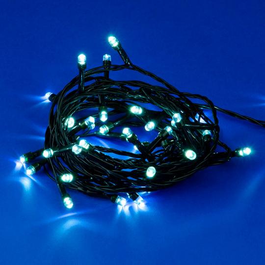 Гирлянда Uniel, свет белый, нить, c контр., 50LED, 5м. ULD-S0500-050-DGA WHITE
