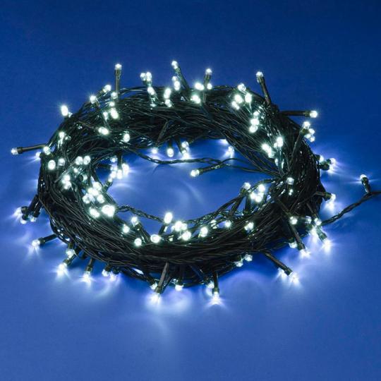 Гирлянда Uniel, свет белый, нить, c контр.,100LED, 10м. 