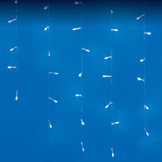 Гирлянда Uniel, свет белый, бахрома, с контр., 300LED, 6м. IP44 ULD-B6007-300-DTA WHITE
