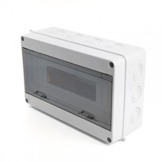 Бокс настенный STEKKER EBX50-1/15-65 15 модулей, пластик, IP65 309*198*108
