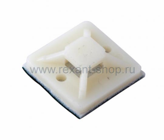 Площадка 25*25 белая Rexant 07-2025 (100шт)
