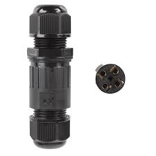 Соединитель кабельный IP68 3pin 4-7 mm