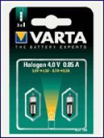 Лампа VARTA 758 (4V. 0.85A) галоген